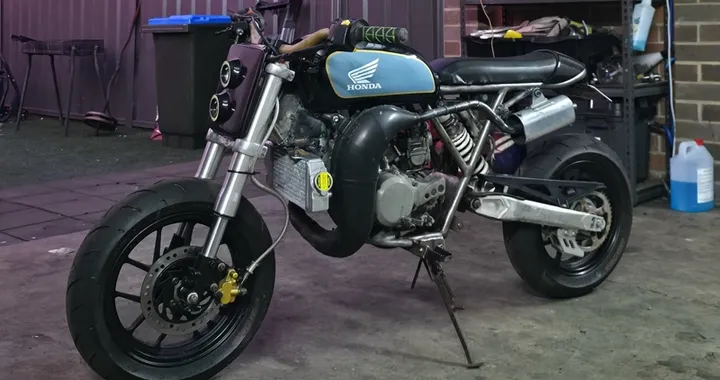 Gromlin, la minibike 2 tempi da 28 CV che raggiunge i 140 km/h
