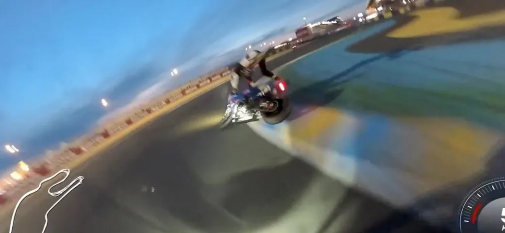 24 Ore di Le Mans, in pista di notte con Niccolò Canepa [Video]