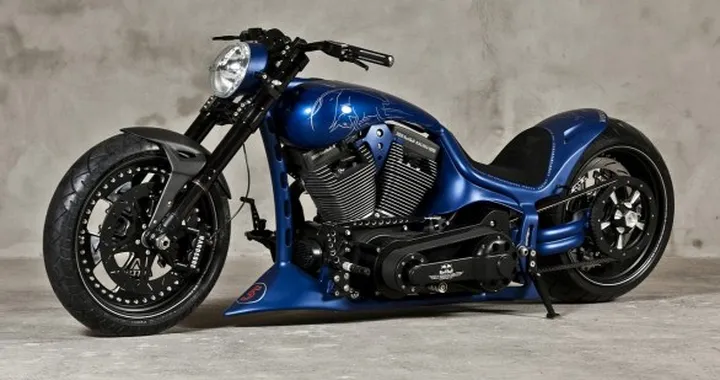 Sebastian Vettel's Hardcore Motorcycle by Marcus Walz