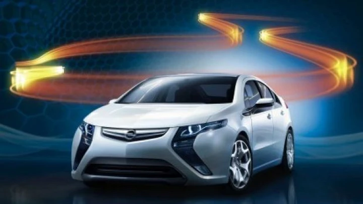 Opel Ampera: prima immagine ufficiale