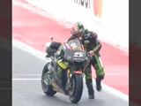 MotoGP, Misano 2017: Zarco rimane senza benzina e spinge la sua Yamaha fino al traguardo