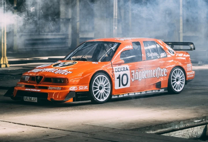 Alfa Romeo 155 V6 TI “Jägermeister”: andrà all'asta a Parigi
