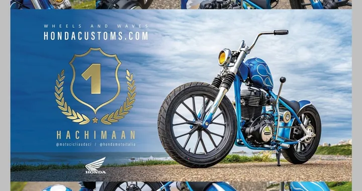 Italia regina del custom: Maan Motocicli trionfa di nuovo al Honda Customs 2025
