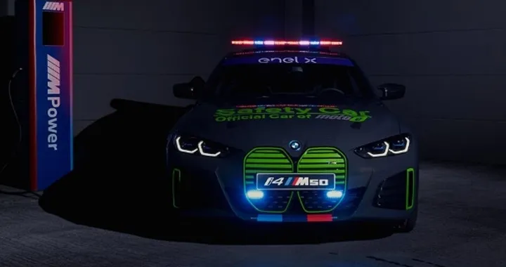 BMW i4 M50: la Safety Car elettrica per la MotoE