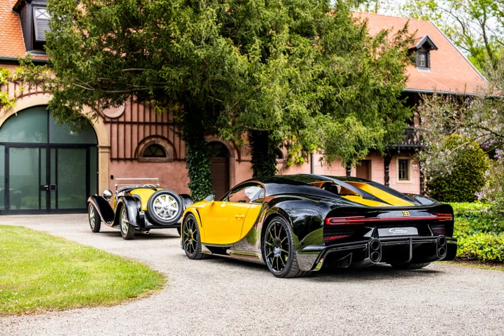 Bugatti Chiron hommage type 55