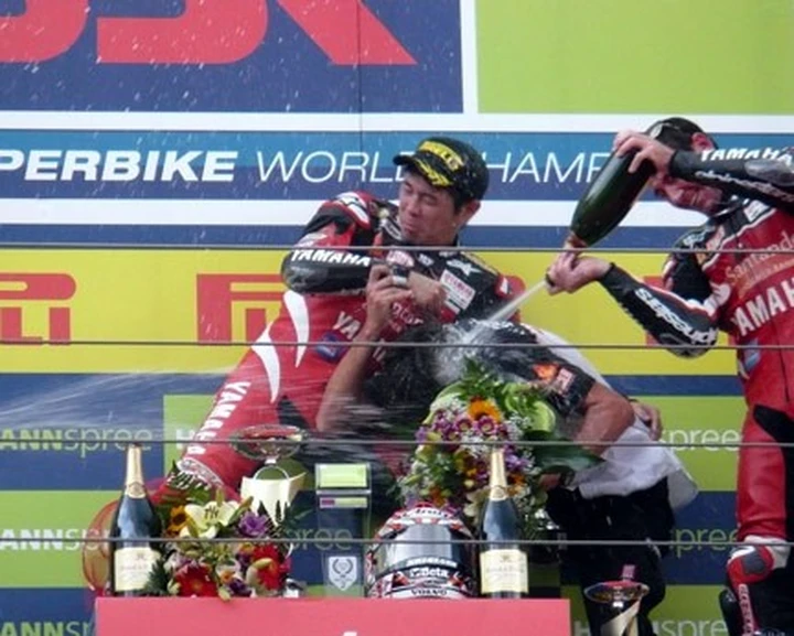 SBK a Vallelunga: la festa del podio