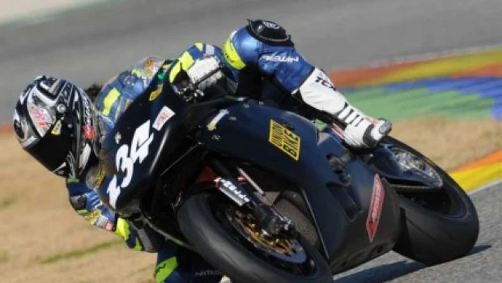 Primi test per Davide Giugliano e Alex Lowes sulla MV Agusta F4 312 del Team UnionBike Gimotorsports