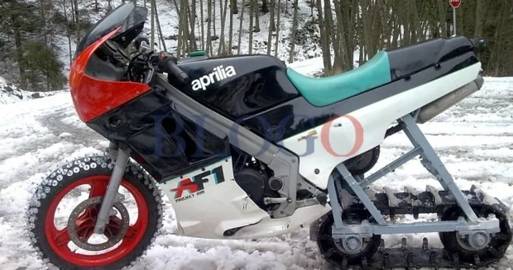 Aprilia AF1 cingolata: il progetto di alcuni appassionati