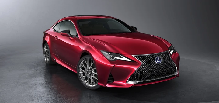 Lexus RC 2019, la coupé giapponese al Salone di Parigi 2018