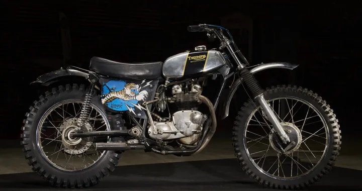 Triumph TR5T 1973: il restauro Desert Sled firmato 1984sc