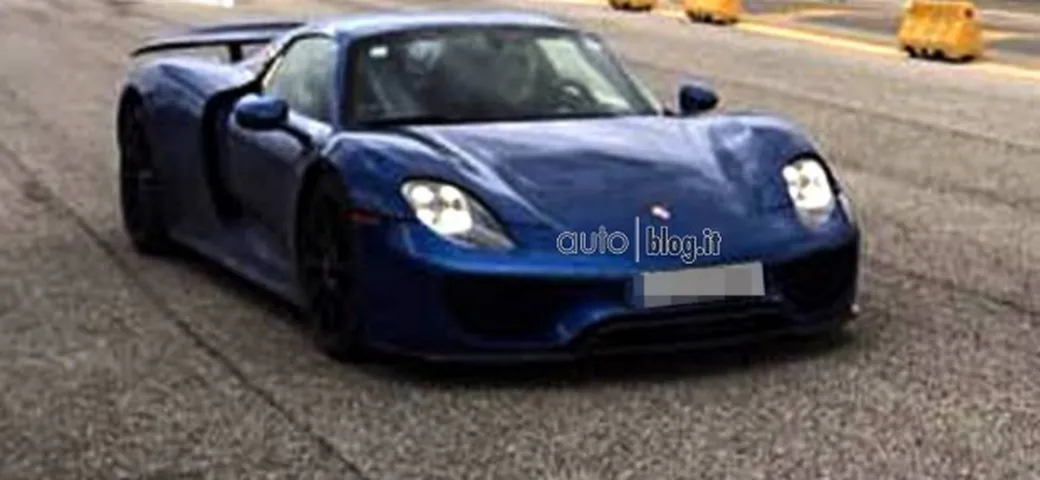Porsche 918 Spyder: la particolare storia di un avvistamento