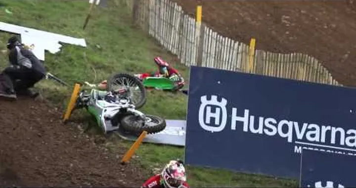 Incidente spaventoso al Motocross Des Nations
