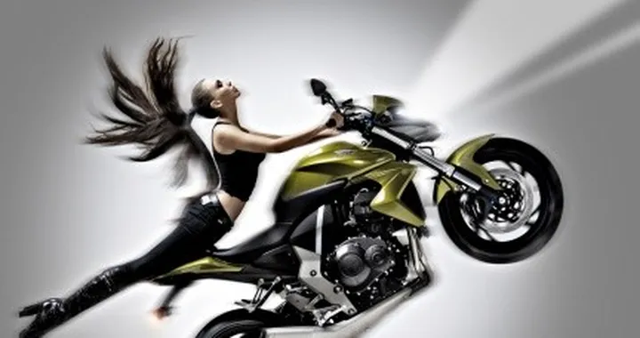 Foto del giorno: Roberta e la sua Honda CB1000R