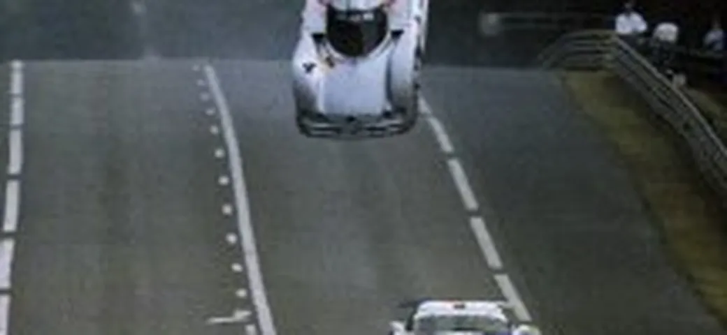 Le capriole della Mercedes CLR a Le Mans