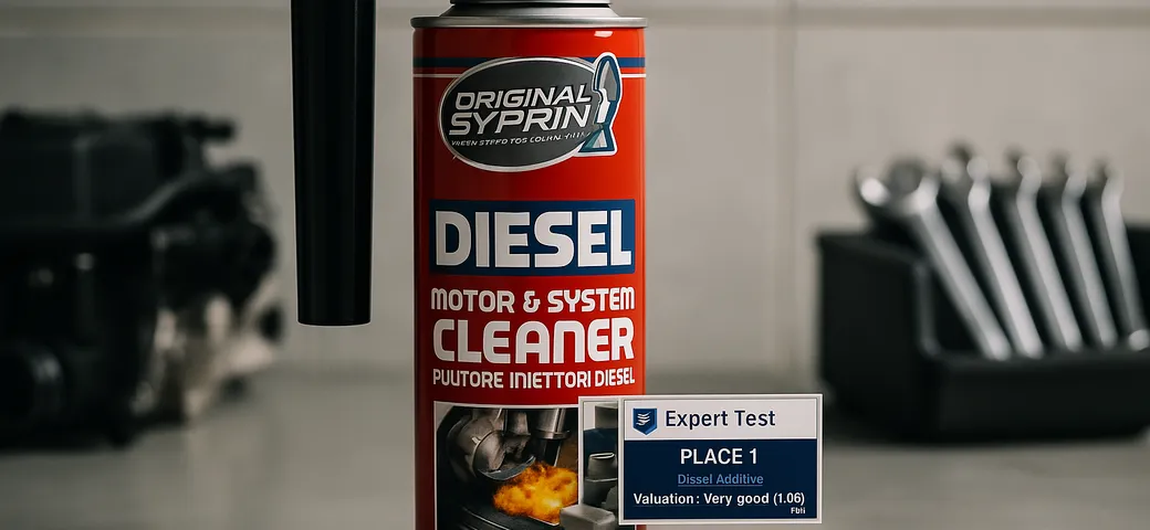 Pulitore iniettori diesel SYPRIN: qualità tedesca ora a un prezzo sorprendente