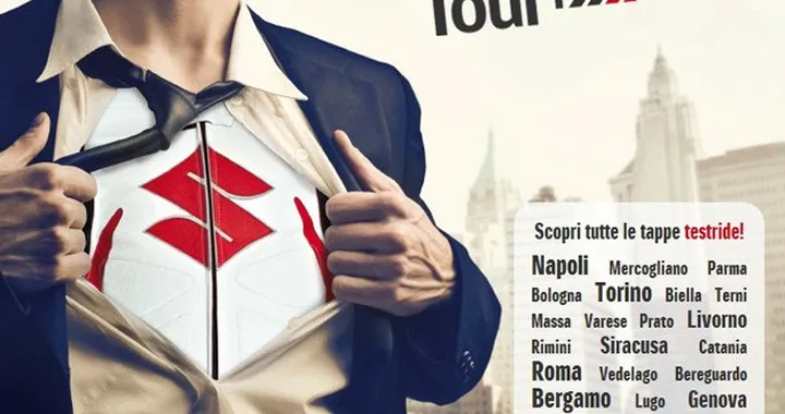 Suzuki Demo Ride Tour 2014: gli appuntamenti del 22 e 23 marzo