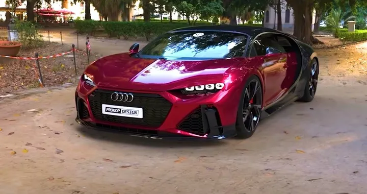 RS6 Chiron Edition: un render che unisce Audi e Bugatti