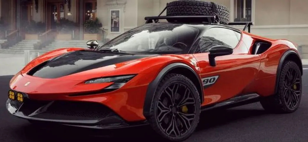 Una Ferrari off-road... sulle tracce di 911 Dakar e Huracan Sterrato