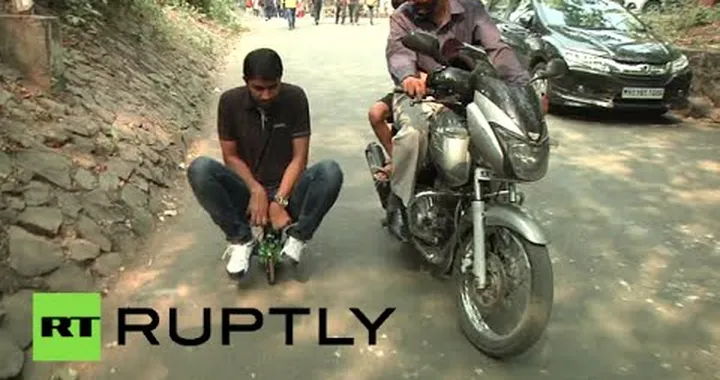 World's smallest electric motorbike goes on display in India