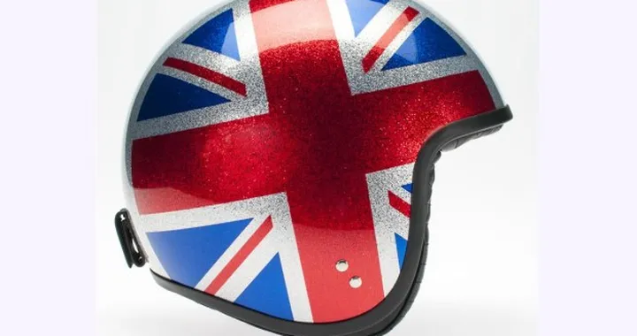 Casco Davida Jet Complex Cosmic Flake UJ