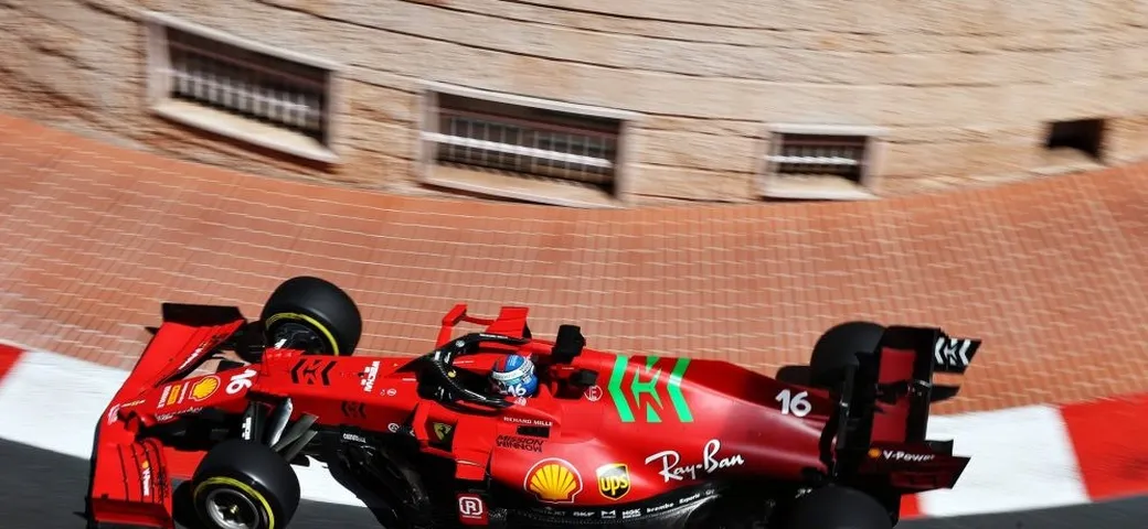 F1 GP di Monaco: pole position col botto per Leclerc