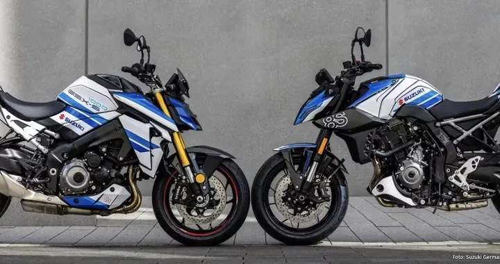 Suzuki GSX-8S e GSX-S1000 retrò: solo 50 esemplari... in Germania
