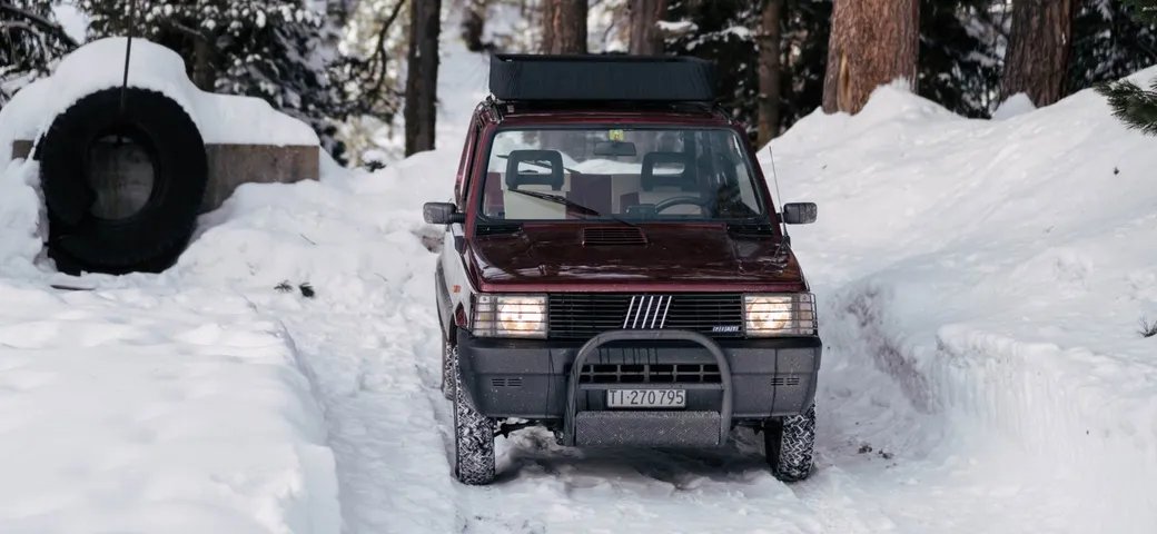 Fiat Panda 4x4 Showtime: il restomod by Kessel