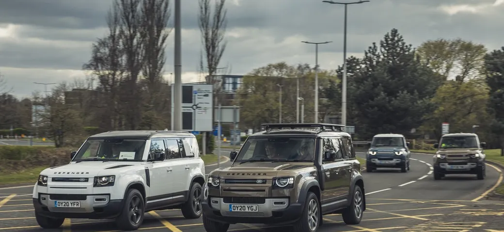 Jaguar Land Rover: flotta benefica ai tempi del Coronavirus