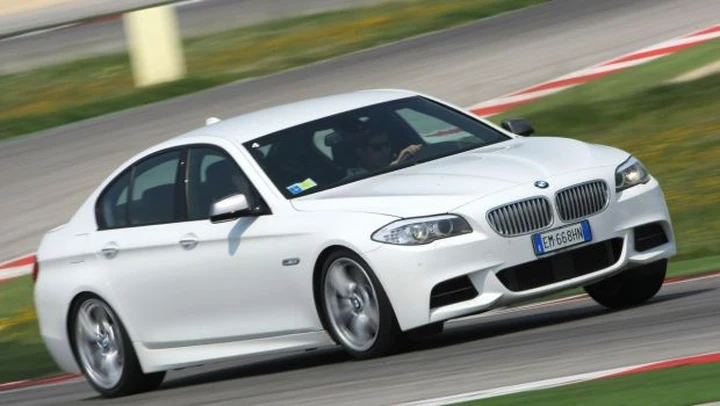 BMW 550D: test in pista a Misano