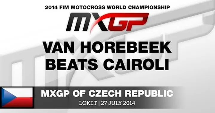 MXGP of Czech Republic 2014 - Van Horebeek Beats Cairoli - Motocross