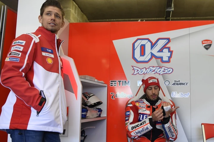 Test MotoGP a Barcellona. Presente Stoner