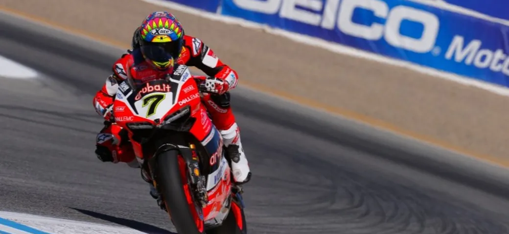 SBK Laguna Seca 2017: Davies, un rientro da primato nel Day1