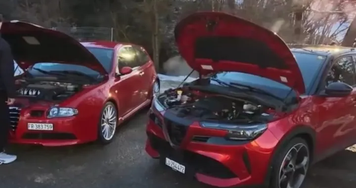 Si vanta della Junior Q4 e gli risponde con un'Alfa 147 con il V6 Busso