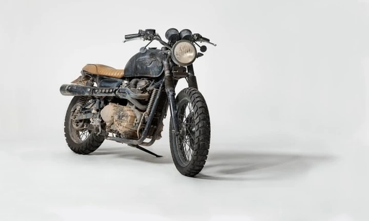 La Triumph Brazilian Bonneville di David Beckham