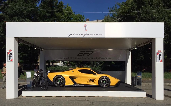 Fittipaldi EF7 Vision GT by Pininfarina al Salone di Torino 2017