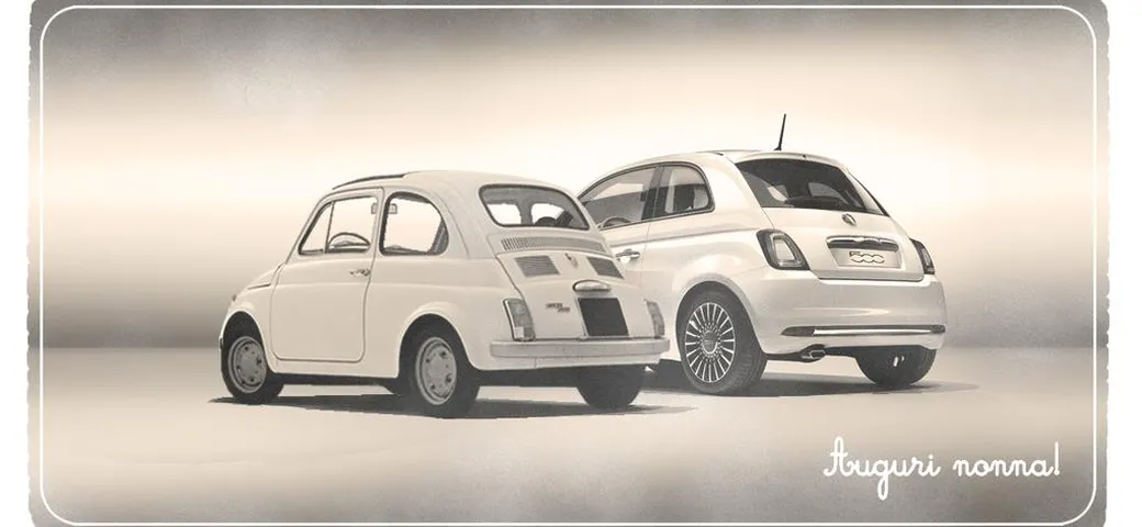 Festa dei nonni: gli auguri della Fiat 500