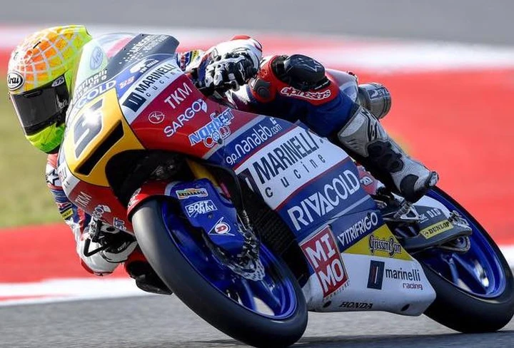 Moto3, super Fenati “Re” della pioggia conquista Misano