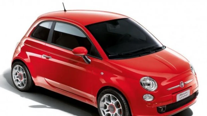 Fiat 500 Rosso Corsa
