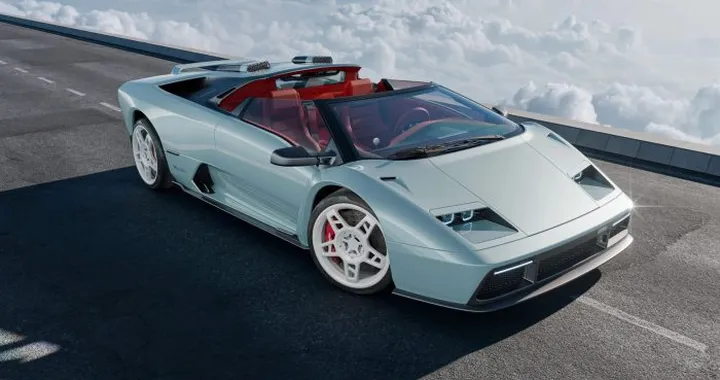 Eccentrica trasforma la Lamborghini Diablo in una V12 Roadster