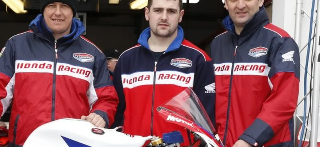 John McGuinness verso il TT 2013: 