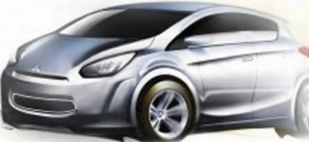 Mitsubishi: prime bozze della utilitaria world car