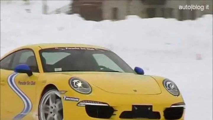 Porsche Sport Driving School: il corso Ice fra le nevi di Livigno