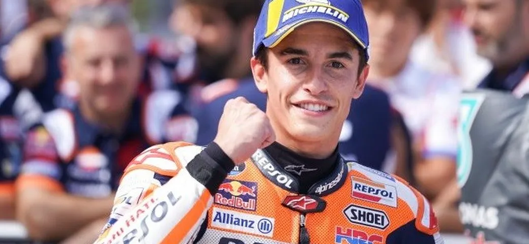 Aragon, Marquez in pole: 