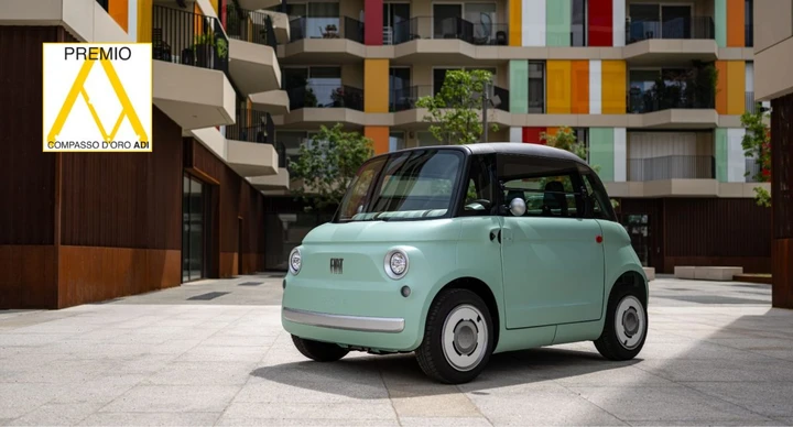 Compasso d’Oro ADI alla Fiat Topolino: premiata la microcar elettrica