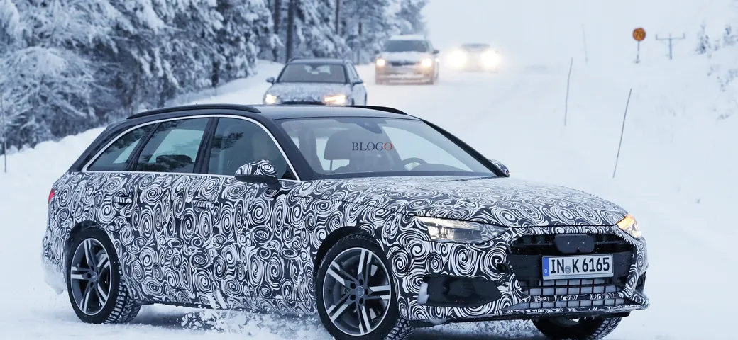 Audi A4 Avant: foto spia del restyling