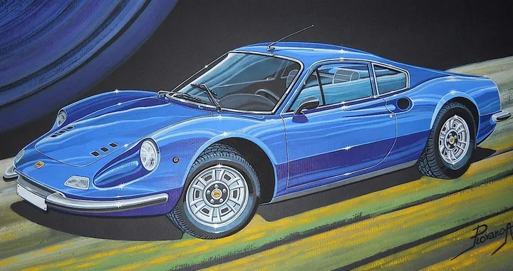 Le Ferrari disegnate da Antonio Piovano