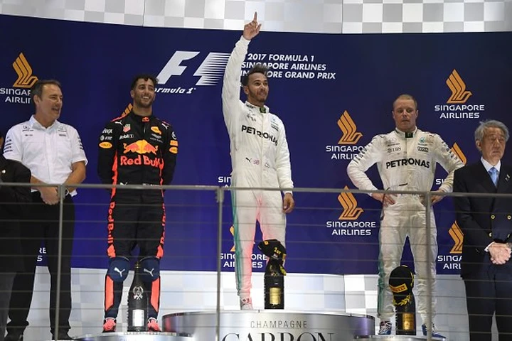 Gp Singapore F1 2017: le pagelle di Marina Bay