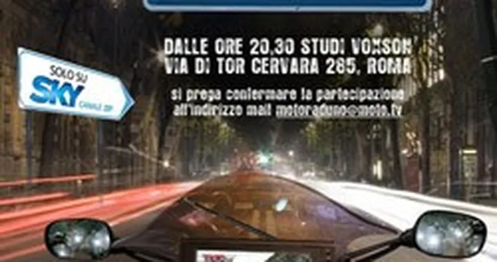 La festa di MotoTv: venedrì 4 maggio
