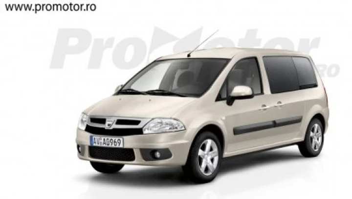 Dacia: il render dell'ipotetica MPV