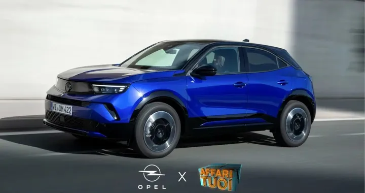 Opel Mokka arriva ad Affari Tuoi, il SUV diventa un super premio